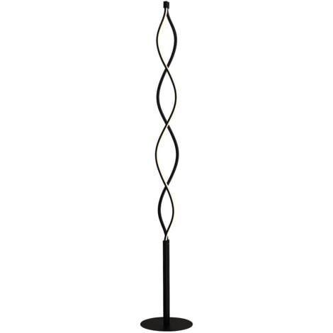 LED Lampadaire à intensité variable 'Welina' en métal pour salon & salle à manger