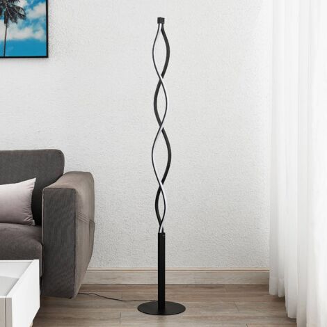 LED Lampadaire à intensité variable 'Welina' en métal pour salon & salle à manger