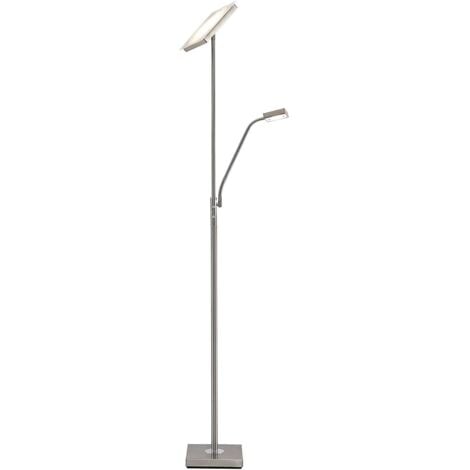 LED Lampadaire à intensité variable 'Sumani' en métal pour salon & salle à manger