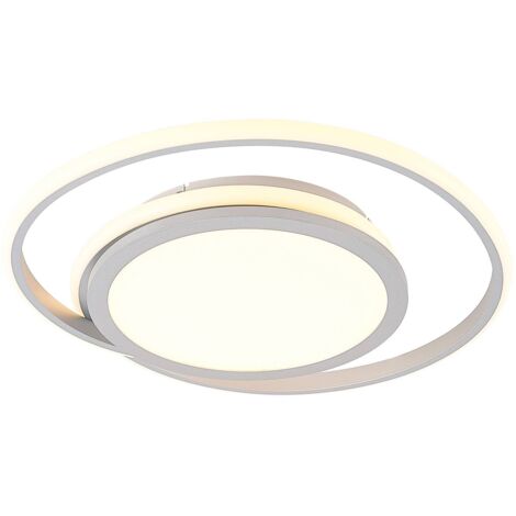 LED Plafonnier à intensité variable 'Noud' en métal pour chambre à coucher (1/5)