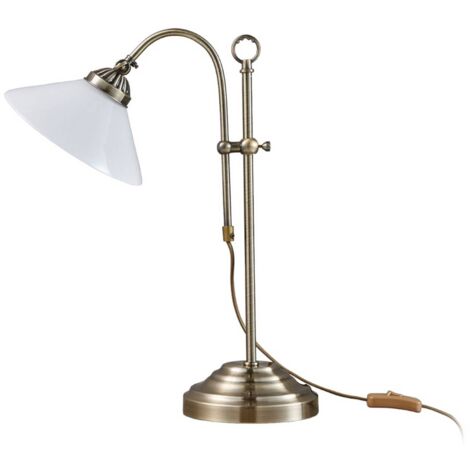 Lampe à poser 'Otis' en métal pour couloir (1/5)