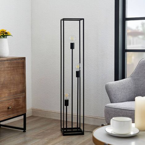Lampadaire 'Krisha' en métal pour salon & salle à manger