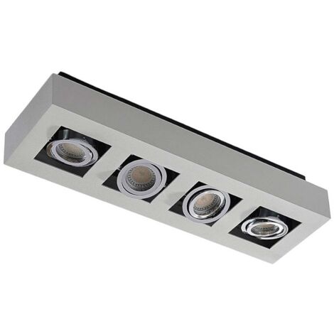 Spot à intensité variable 'Vince' en aluminium pour couloir