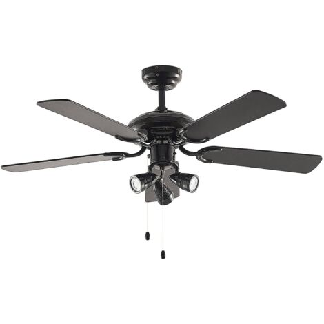 WODA Shang Mao Ventilateurs De Plafond Avec Lampe Intégrée, LED Plafonnier Ventilateur