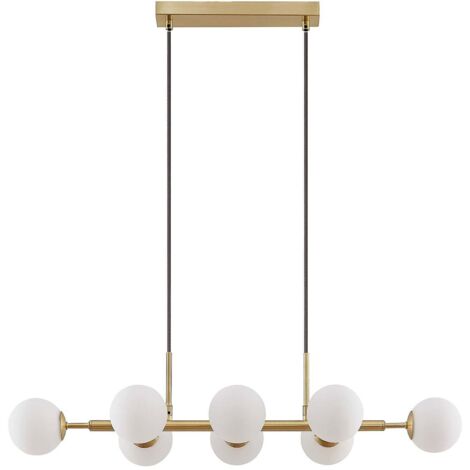 Suspension en verre à intensité variable 'Kiamo' en métal pour salon & salle à manger (1/5)