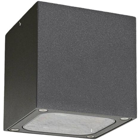 LED Plafonnier extérieur 'Tanea' en aluminium