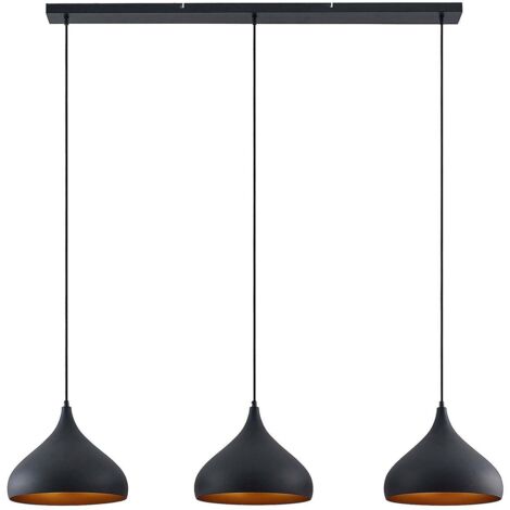 Suspension à intensité variable 'Elamira' en métal pour salon & salle à manger (1/5)