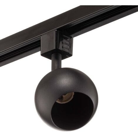 Luminaire sur rail électrique à intensité variable 'Felipo' en aluminium pour salon & salle à manger