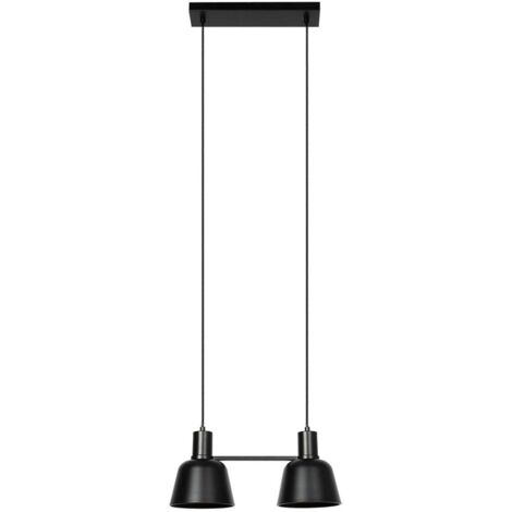 Suspension à intensité variable 'Servan' en métal pour salon & salle à manger (1/5)
