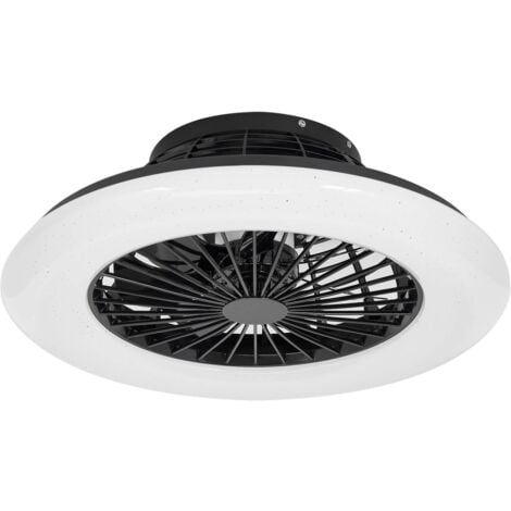 80W Ventilateur de plafond Timer LED Lampe de ventilateur avec