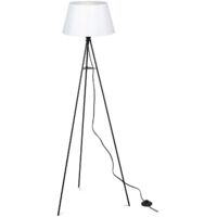 Lampadaire Tissu 'Elsika' en textile pour salon & salle à manger