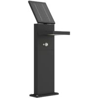 LED Lampe Solaire 'Silvan' en aluminium