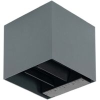 LED Lampe solaire extérieur 'Lius' en aluminium