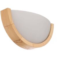 Applique à intensité variable 'Kris' en bois pour salon & salle à manger