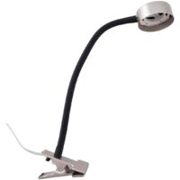 Lampe à pince 'Jyla' en métal pour salon & salle à manger