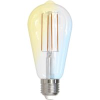 LED à intensité variable 'Filament E27 St64' en verre