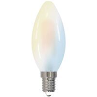 LED à intensité variable 'LED-E14-Leuchtmittel' en verre