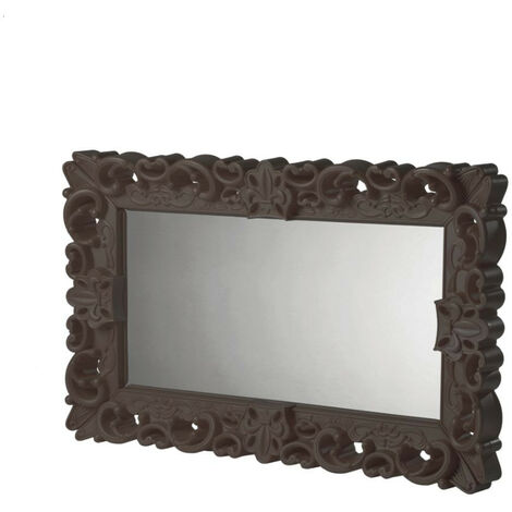 Mirror of Love  Cioccolato - Medio  specchio di design originale Slide colorato moderno barocco camera ingresso sala da pranzo salotto