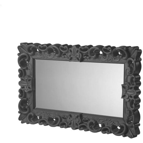 Mirror of Love Grigio elefante - Medio specchio di design originale Slide colorato moderno barocco camera ingresso sala da pranzo salotto