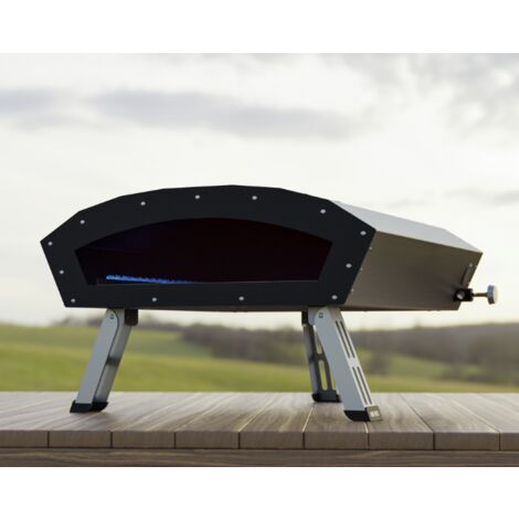 Forno a gas per Pizza  Forno + paleacciaio inox professionale con pietra refrattaria temperatura massima 550 c giardino portatile esterno