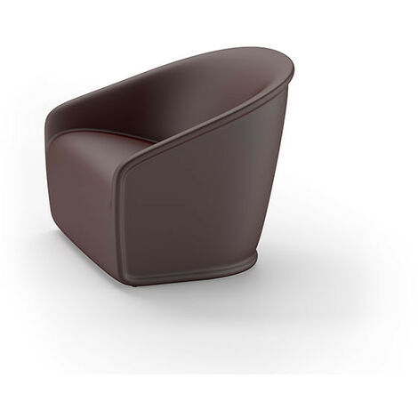 Settembre Armchair Si - Mogano seduta divano sofa poltrona per interno esterno in polietilene Plust bar ristorante hotel albergo giardino terrazza casa (1/5)
