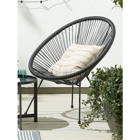 Poltrona Relax sedia poltroncina seduta di plastica, giardino