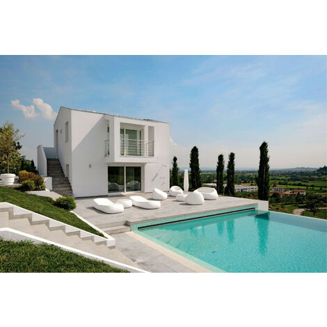 Gumball Sunlounge lettino sdraio prendisole in polietilene originale Plust per interno esterno giardino piscina mare hotel albergo (1/3)