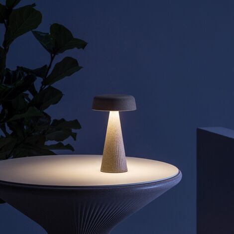 Fade Table Lamp Corallino - L13 x P13 x H22 cm lampada da tavolo colorata di design originale Plust interno esterno moderna giardino