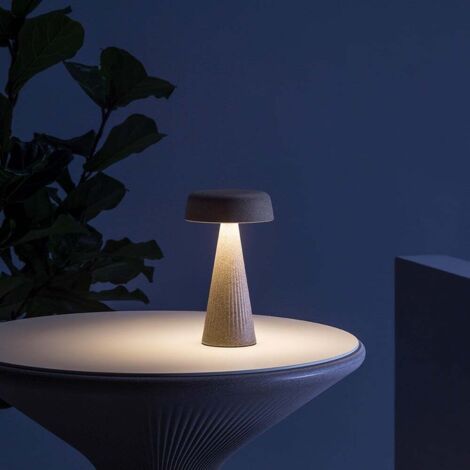 Lampada da tavolo LED senza fili interno esterno Fade Table Lamp - Bordeaux