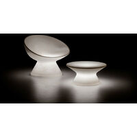 Fade Coffee Table Light white - No - No - Per uso interno tavolo tavolino basso per interno esterno originale Plust in polietilene di design moderno bar caffè ristorante hotel