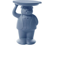 Ambrogio Blu polvere originale Slide tavolino salotto sala da pranzo soggiorno design moderno colorato polietilene