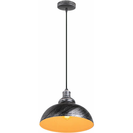 E27 Lámpara Retro Colgante Industrial de 300mm Lámpara del Techo de