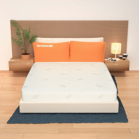 Materasso Matrimoniale 170x200, Alto 11 cm - Rivestimento Silver, Waterfoam  Levante H11