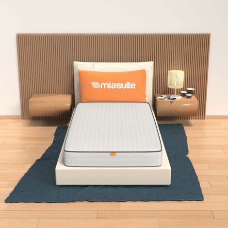 Materasso Singolo 90x190, altezza 25 cm - Memory Foam, Antiacaro, Anallergico Allegro