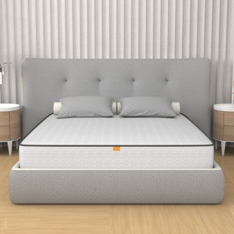 Materasso Una piazza e mezza 120x190, altezza 25 cm - Memory Foam, Antiacaro, Anallergico Allegro