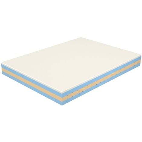 Materasso Memory Foam Una Piazza e mezza 120x190, Alto 21 cm - 4 Strati,  Dispositivo Medico, Rivestimento