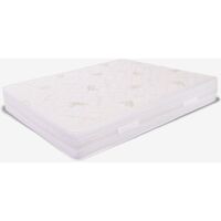 Guscio per Materasso sfoderabile 120x190 - tessuto AloeVera, fascia 3-Space - Alto 20 cm