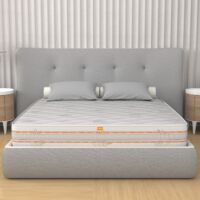 Materasso Matrimoniale 160x195 Memory, alto 25 cm - Rivestimento in Aloe Vera, Traspirante Top H25