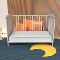 Materasso per Culla 70x140, alto 10 cm - Waterfoam, Anallergico, Antiacaro Primavera Baby