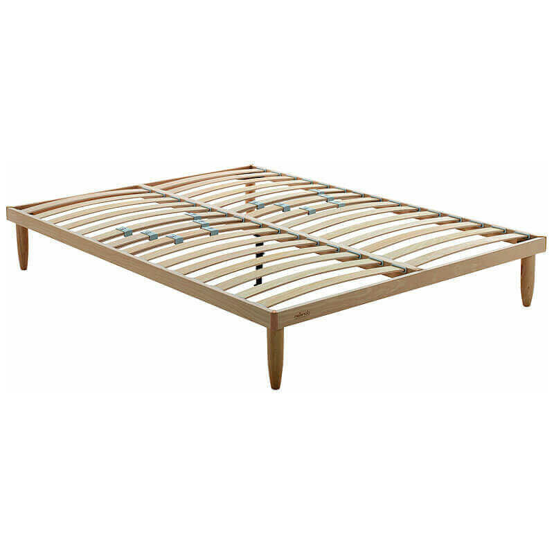 Somier de láminas Natural 14 láminas madera reforzado | 80x182cm