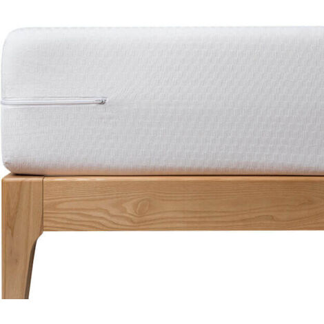 Funda protectora elástica Niza higiene hasta grosor 30 cm  Blanco - 105 cm
