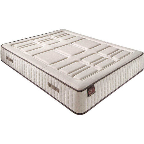 Colchón Hr Cotton Nature con visco 27 cm extra firme transpirable 135x190 cm