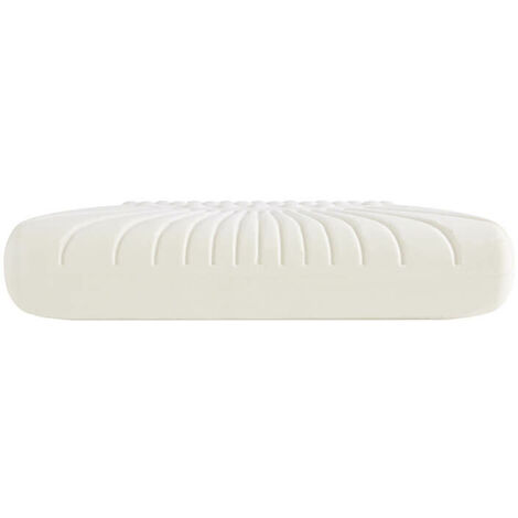 Almohada látex Confort micro-alvéolos firmeza media-alta - 70 cm