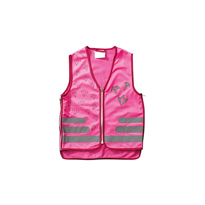 Gilet De Sécurité Réfléchissant Pour Enfants - Léger, Ajustable, Idéal Pour L'école Et Les Activités En Extérieur