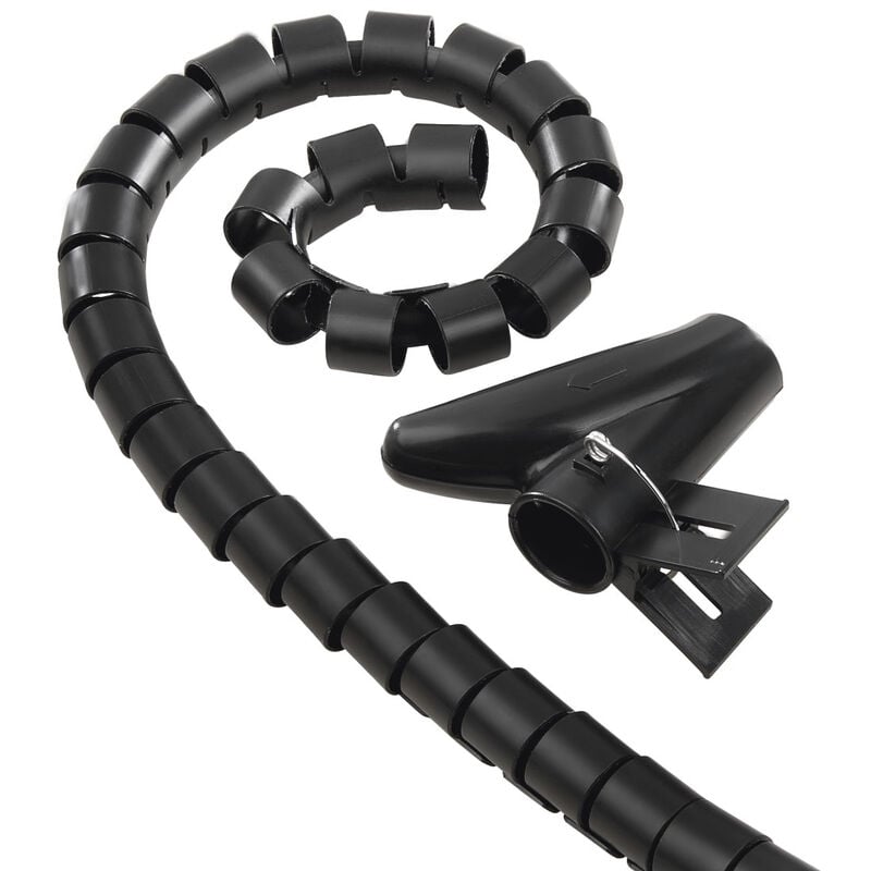 Protège câble RS PRO, Ø interne: 19 x 10.9mm 19 x 10.9mm, long.: 1m