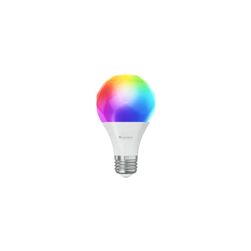 Ampoule LED connectée, wi-fi, E26, E27, 7 W, équivalent 70W, 600lm, RGB,  blanc froid, 6000K