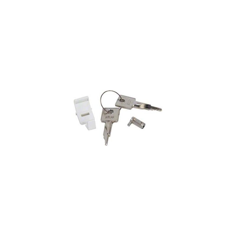 HAGER GOLF  SERRURE AVEC 2 CLÉ POUR BOITIER GOLF SÉRIE VF/VISON