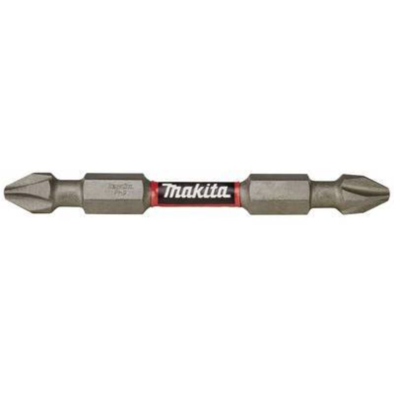 Makita Impact Premier Torsion Doppelbit PH2 65 Mm – 2 Stück, Für Hohe Drehmomente