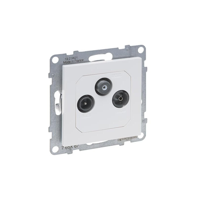 Prise Antenne TV Legrand - Référence SAGANE 85673 - Pour Installation électrique - Neuf