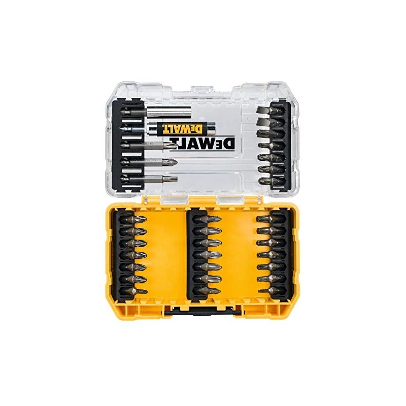 DEWALT DT70709-QZ COFFRET TOUGHCASE 33 PIÈCES - EMBOUTS DE VISSAGE - POUR PERCEUSE-VISSEUSE